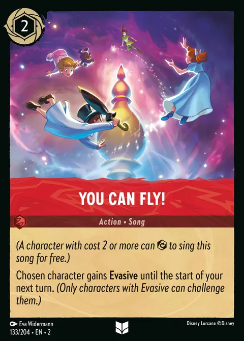 You Can Fly! Disney Lorcana card