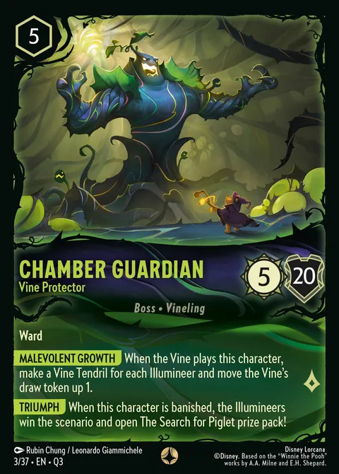 Chamber Guardian — Vine Protector Disney Lorcana card