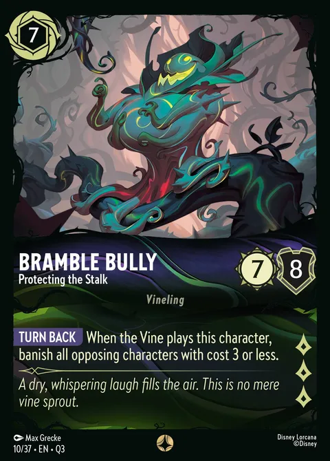 Bramble Bully — Protecting the Stalk Disney Lorcana card