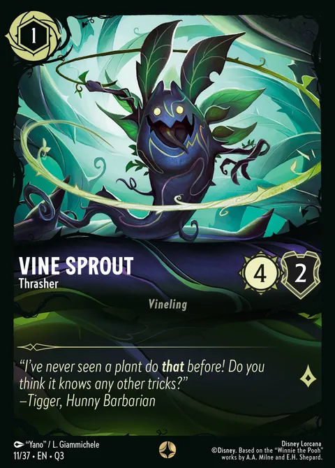 Vine Sprout — Thrasher Disney Lorcana card