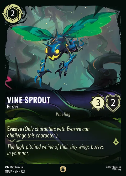 Vine Sprout — Buzzer Disney Lorcana card