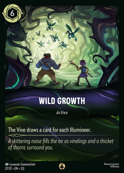Wild Growth Disney Lorcana card