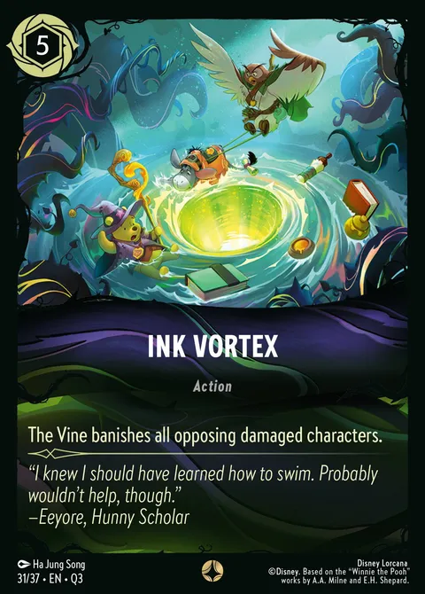 Ink Vortex Disney Lorcana card