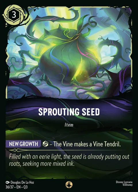 Sprouting Seed Disney Lorcana card