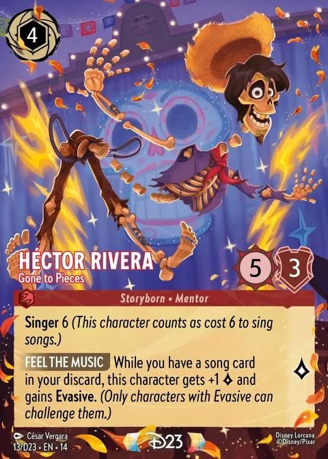 Héctor Rivera — Gone to Pieces Disney Lorcana card
