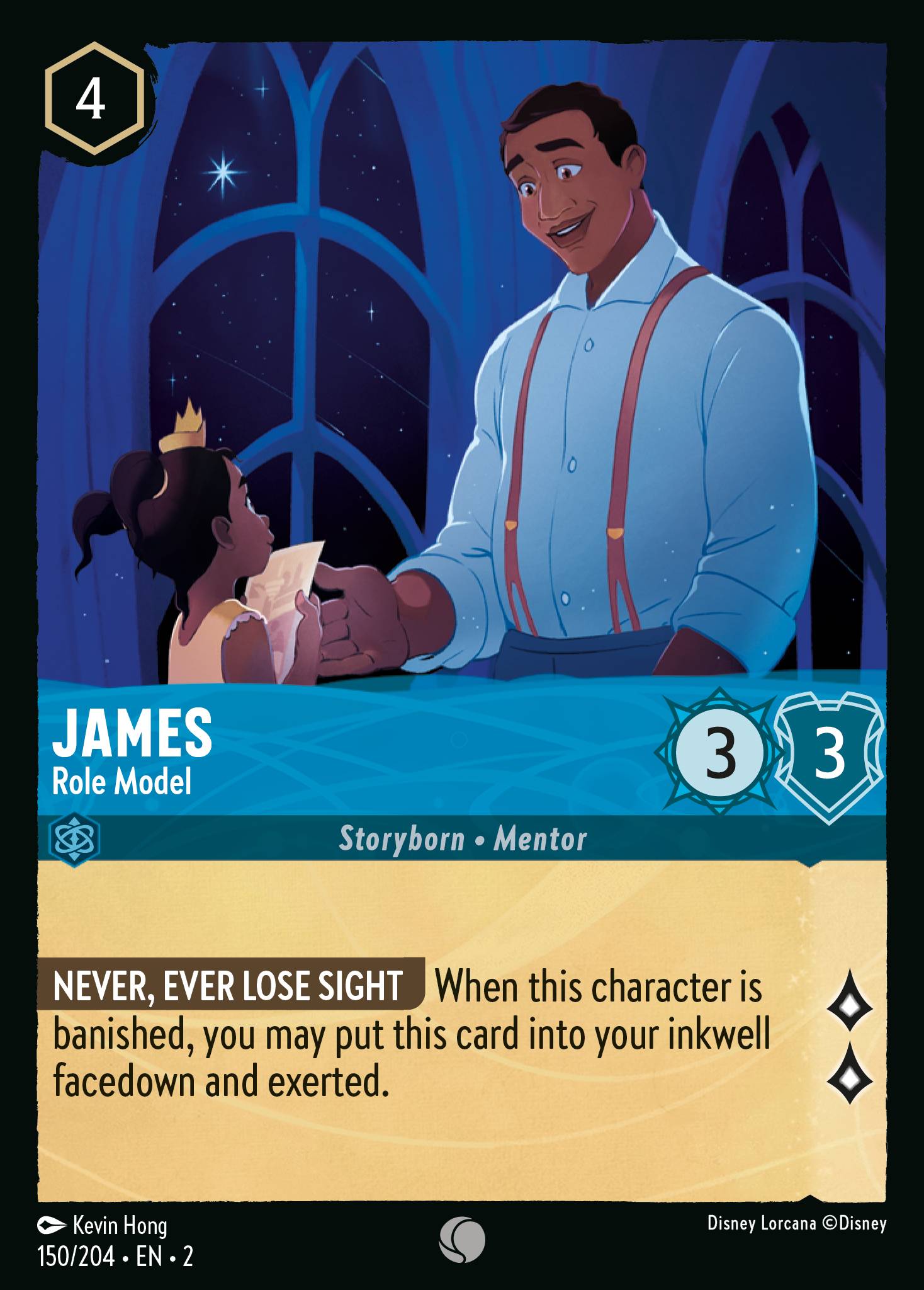 James — Role Model Disney Lorcana card