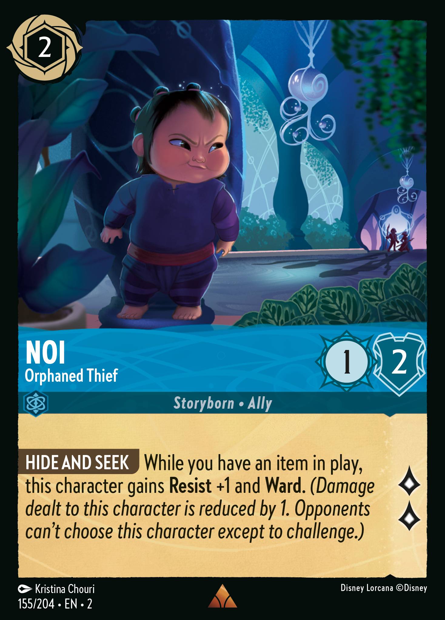 Noi — Orphaned Thief Disney Lorcana card
