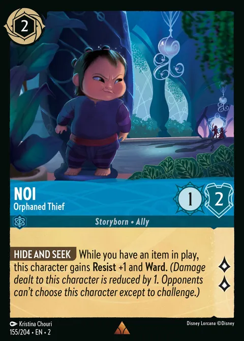Noi — Orphaned Thief Disney Lorcana card
