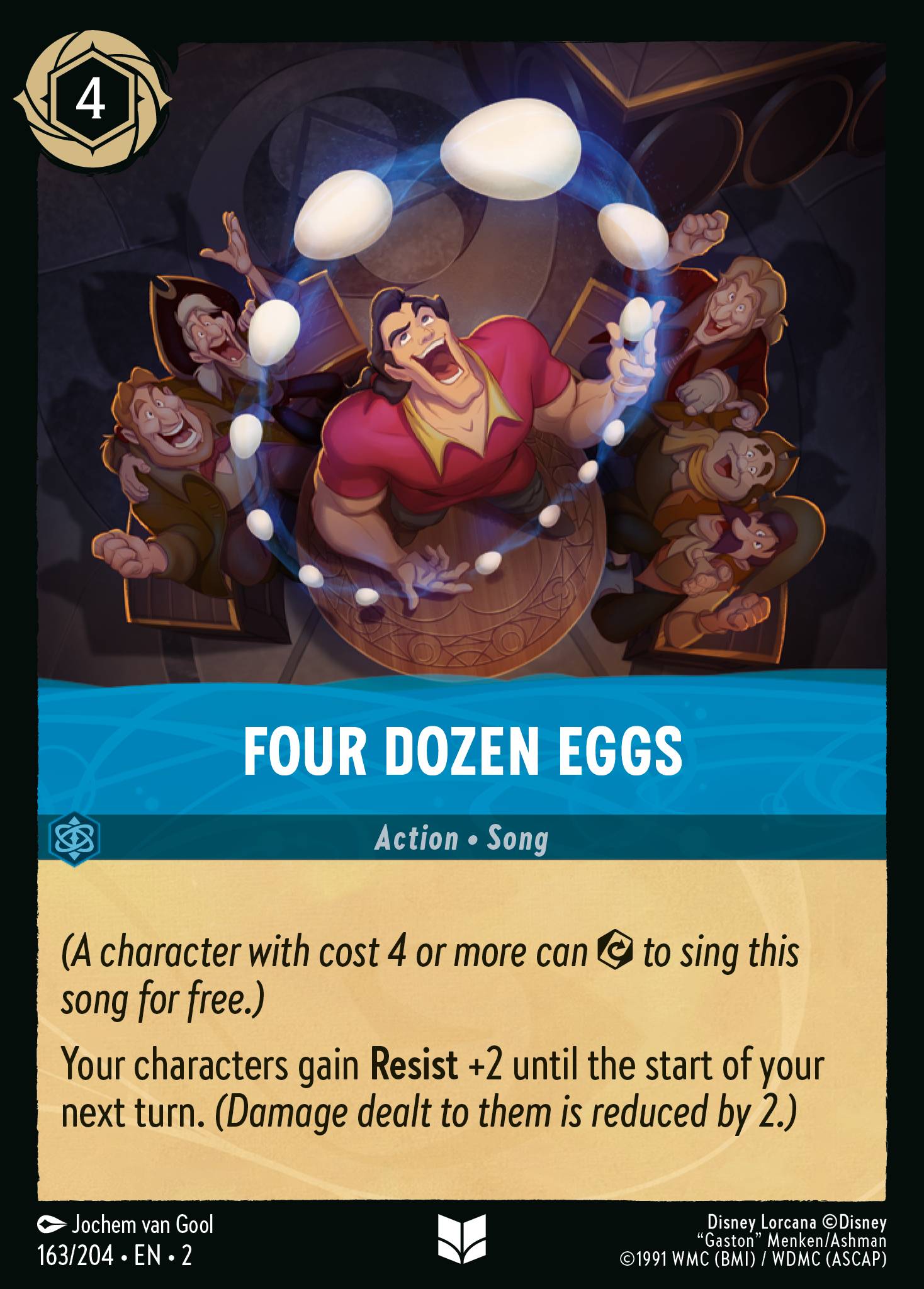 Four Dozen Eggs Disney Lorcana card
