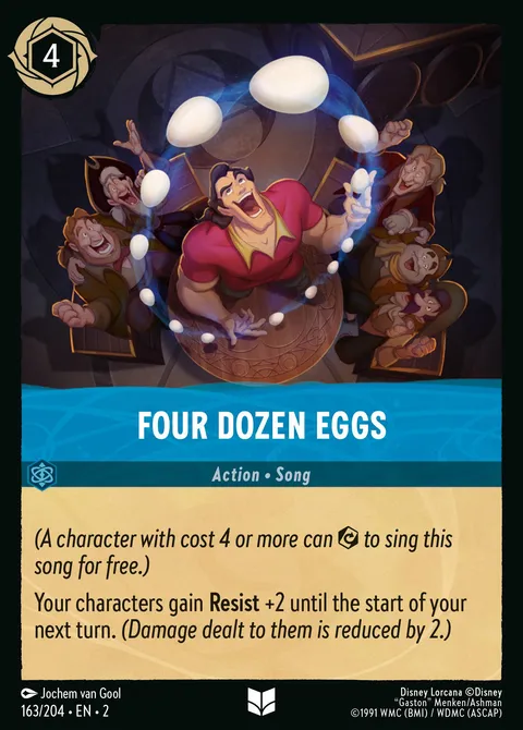 Four Dozen Eggs Disney Lorcana card