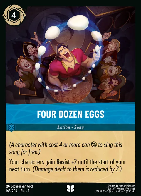 Four Dozen Eggs Disney Lorcana card