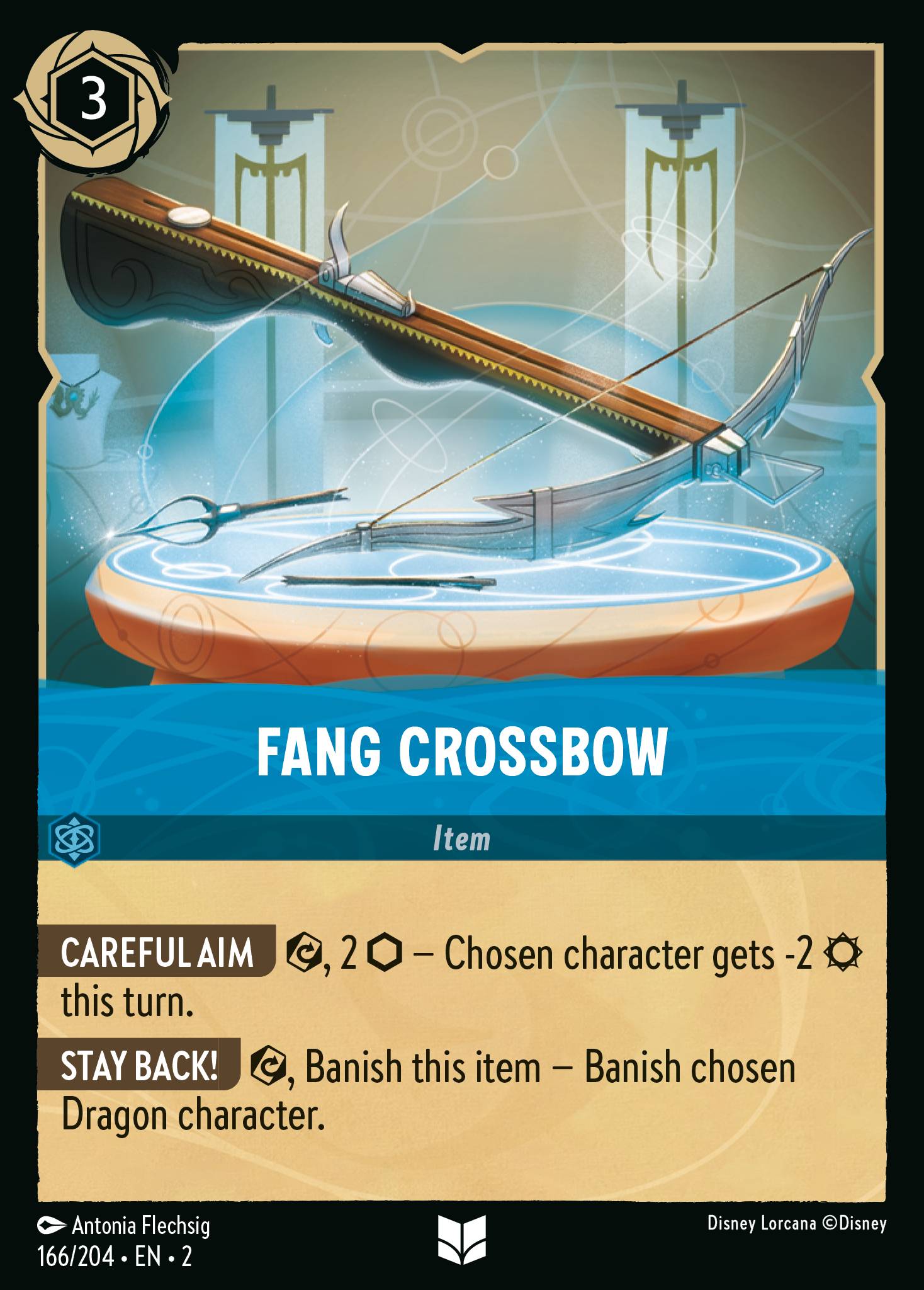 Fang Crossbow Disney Lorcana card
