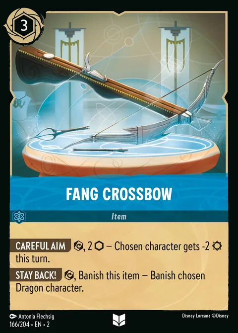 Fang Crossbow Disney Lorcana card