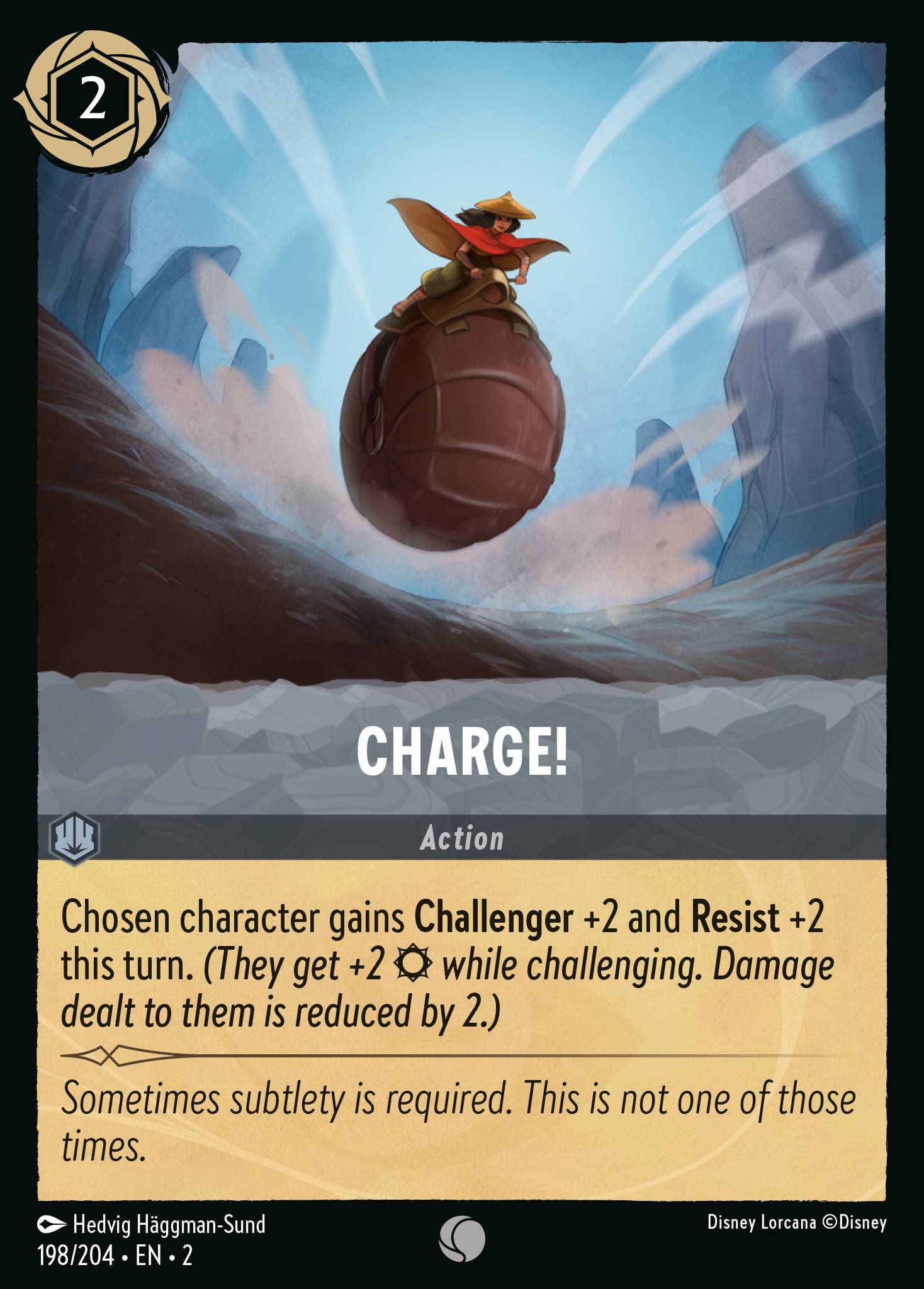 Charge! Disney Lorcana card