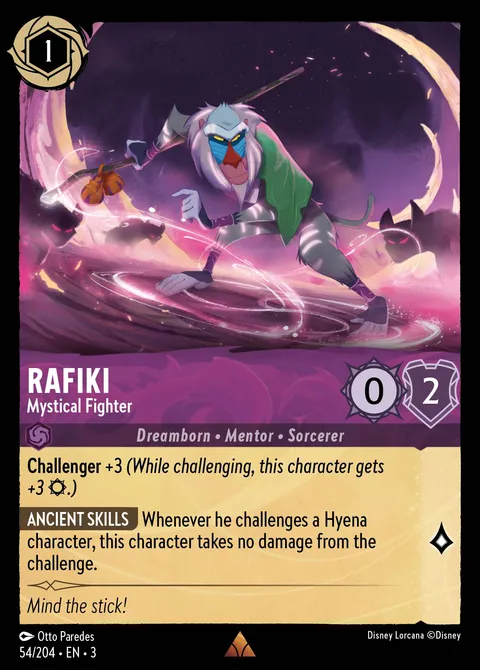 Rafiki — Mystical Fighter Disney Lorcana card