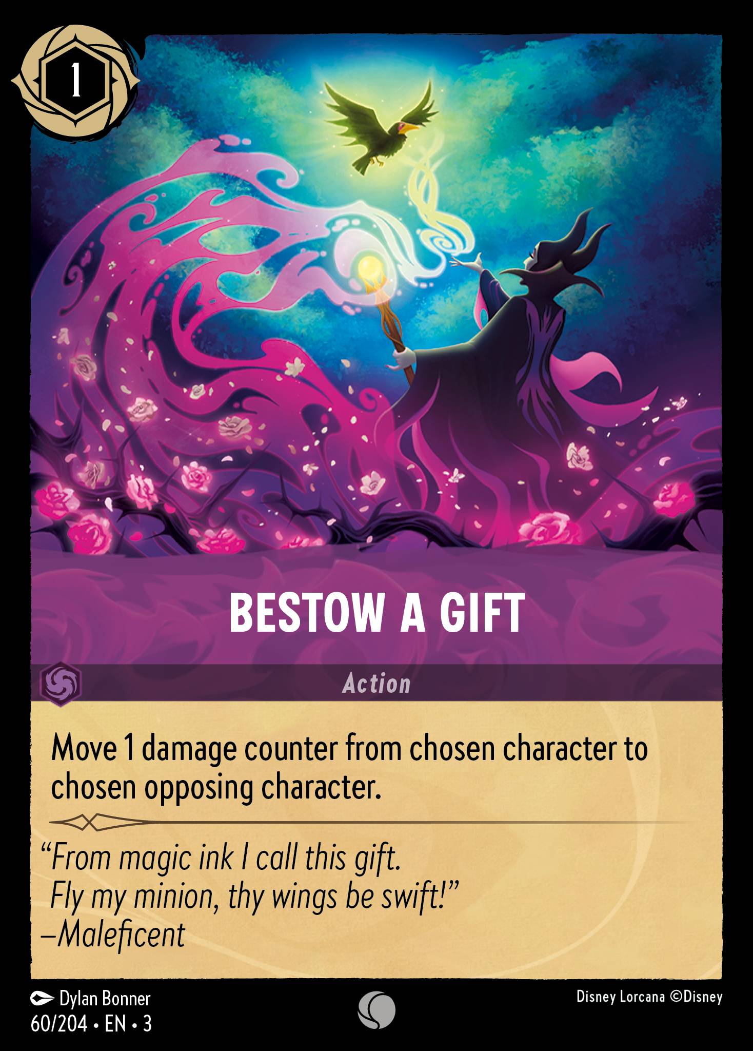 Bestow a Gift Disney Lorcana card