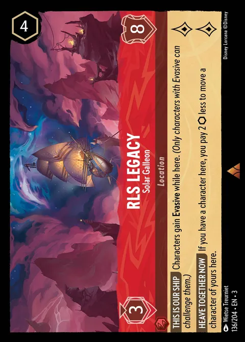 RLS Legacy — Solar Galleon Disney Lorcana card