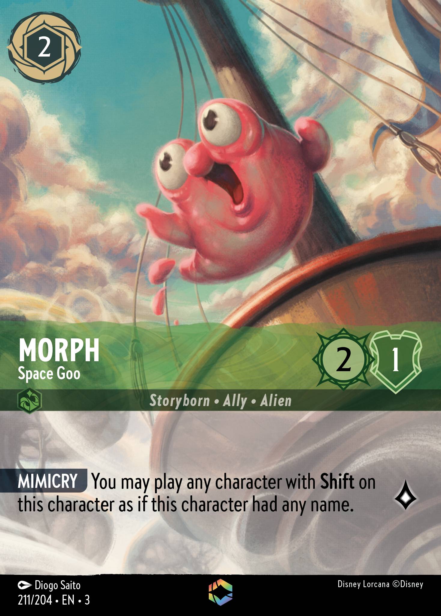 Morph — Space Goo Disney Lorcana card