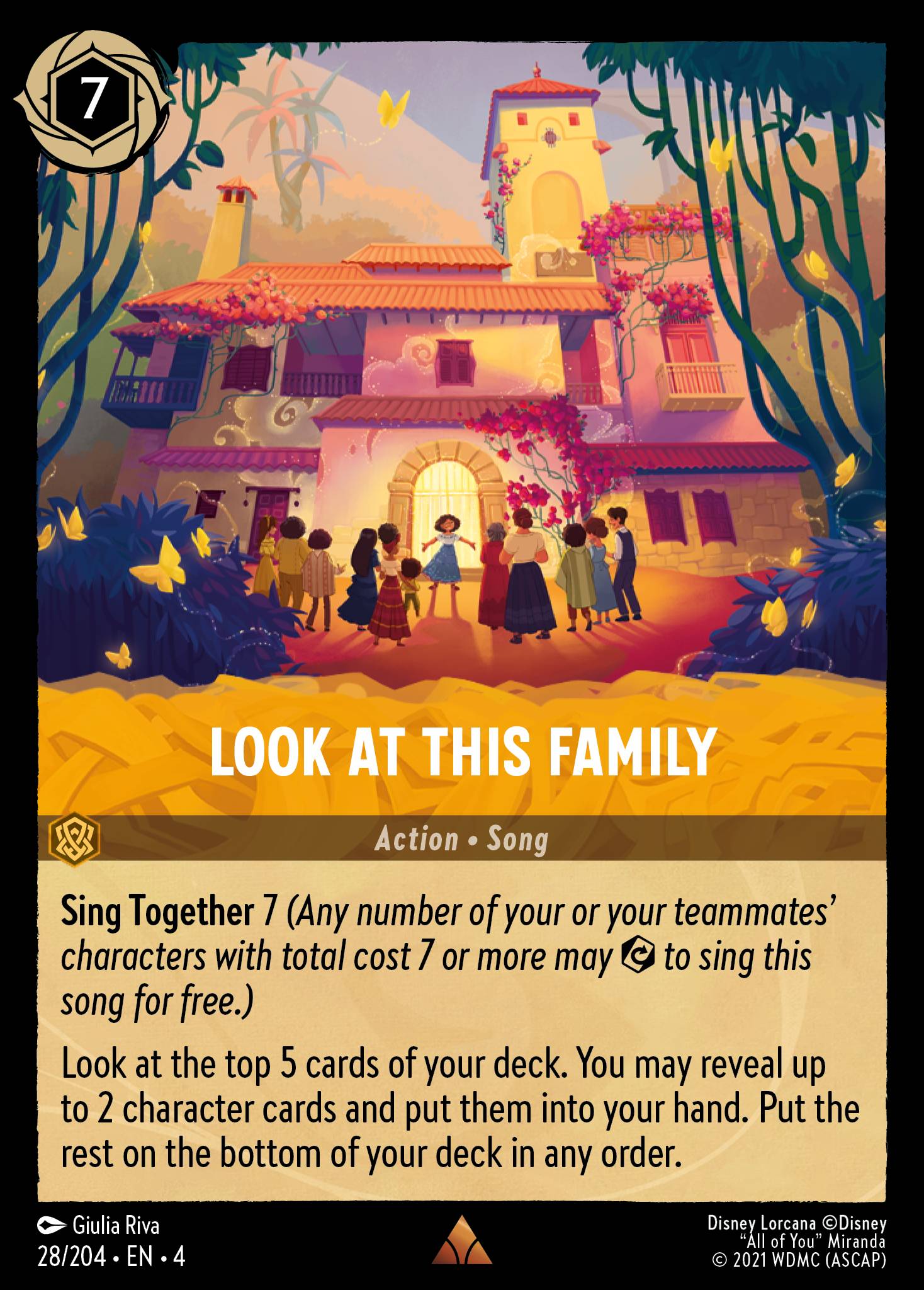 Look at This Family Disney Lorcana card