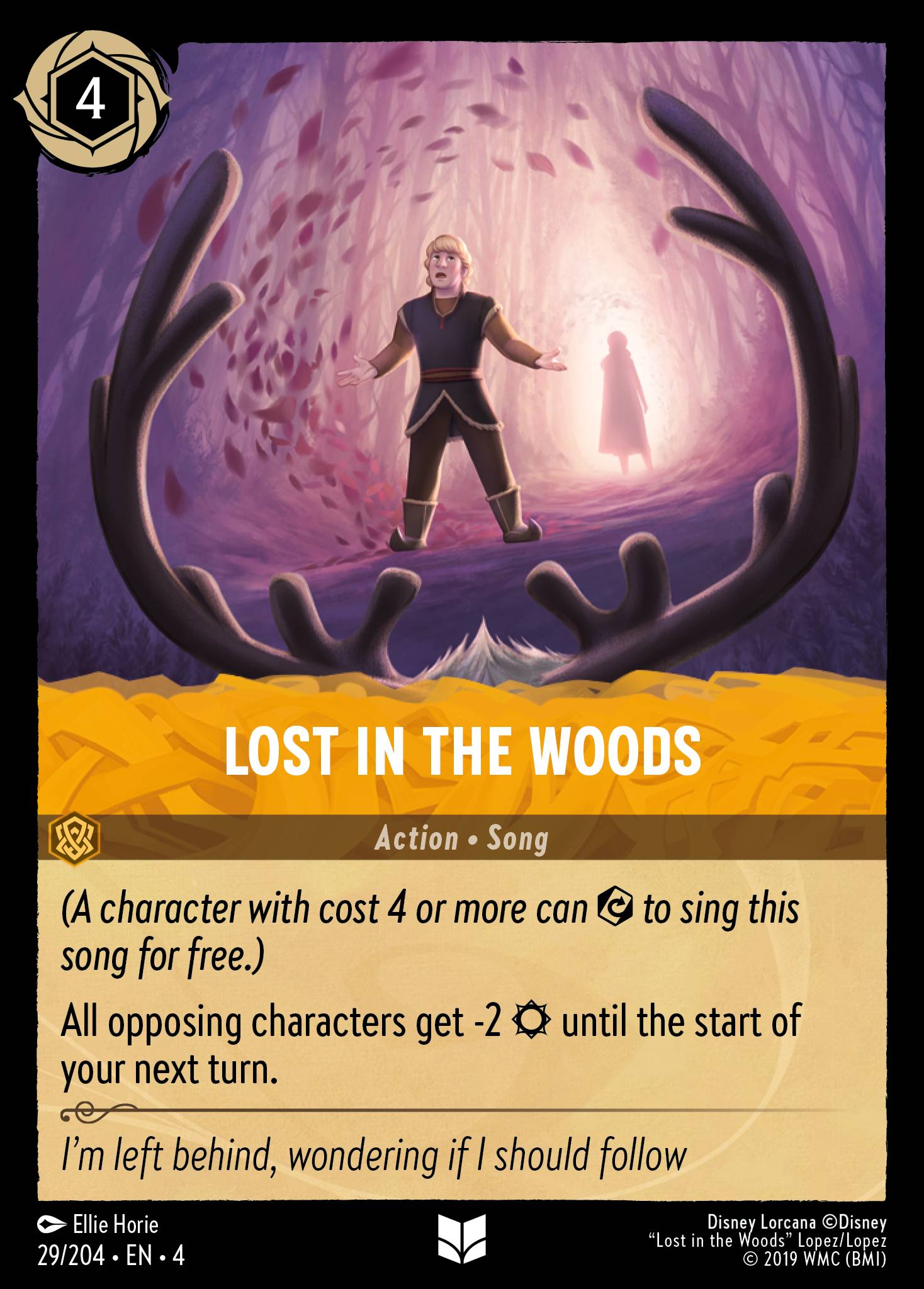 Lost in the Woods Disney Lorcana card