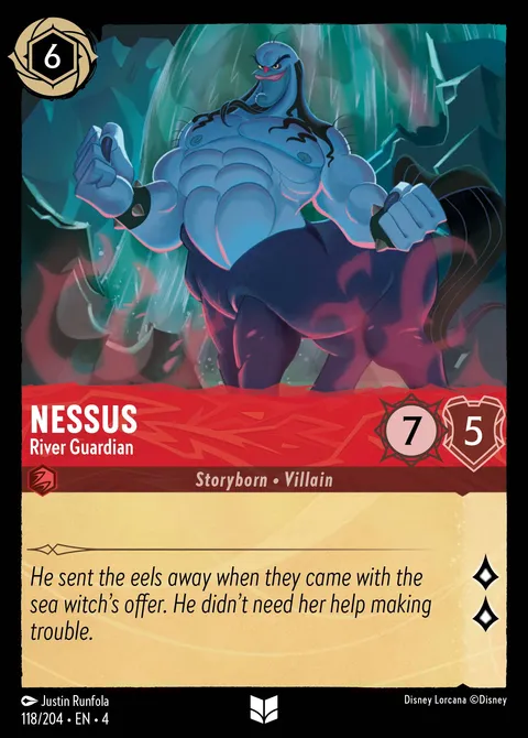 Nessus — River Guardian Disney Lorcana card