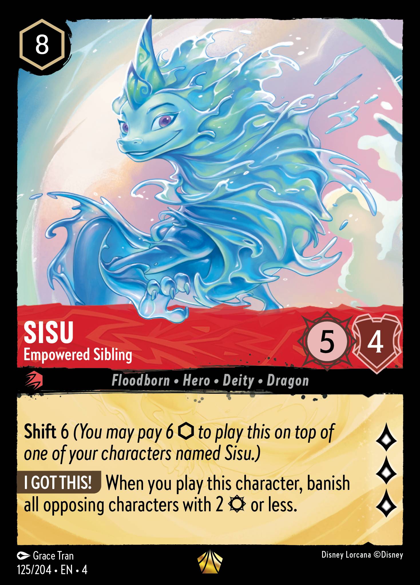 Sisu — Empowered Sibling Disney Lorcana card