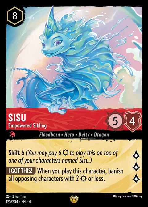 Sisu — Empowered Sibling Disney Lorcana card