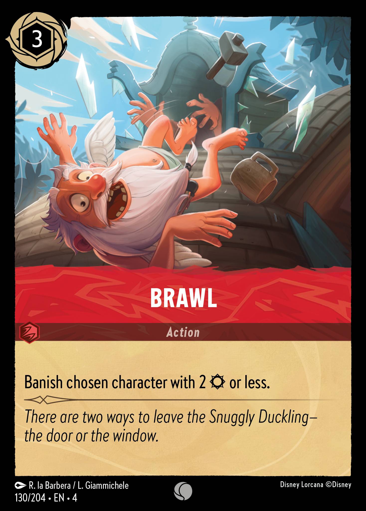 Brawl Disney Lorcana card