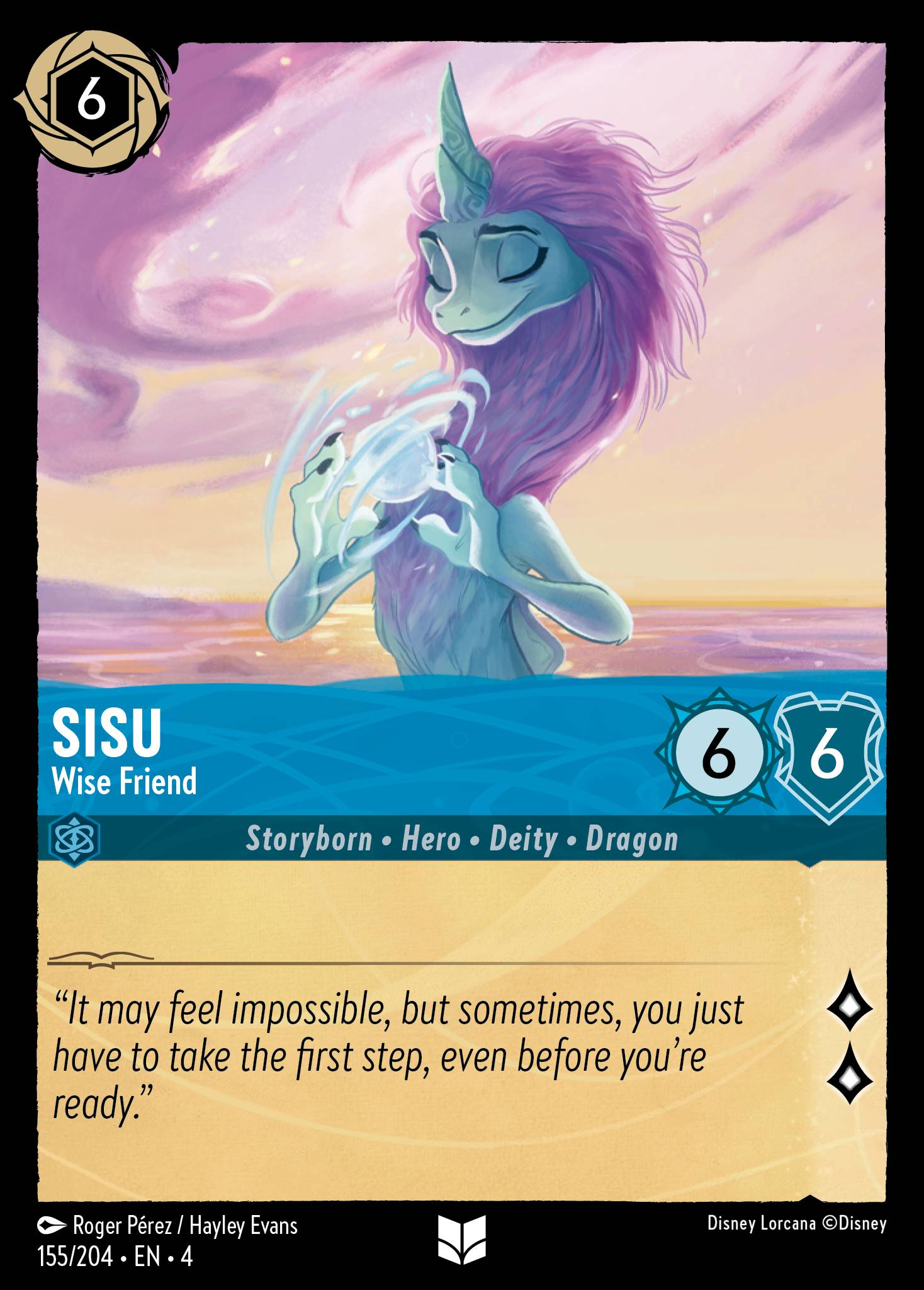 Sisu — Wise Friend Disney Lorcana card