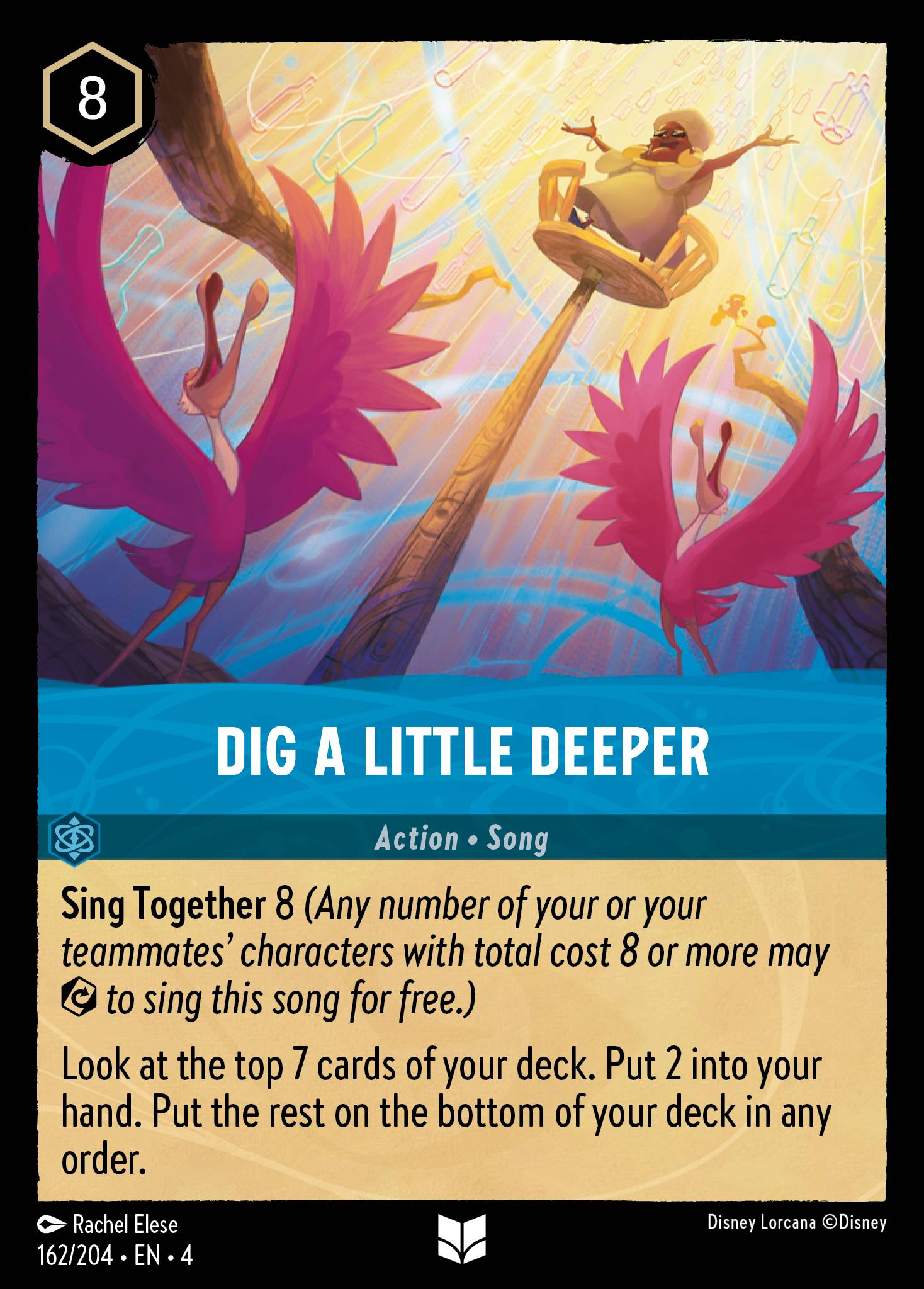 Dig a Little Deeper Disney Lorcana card
