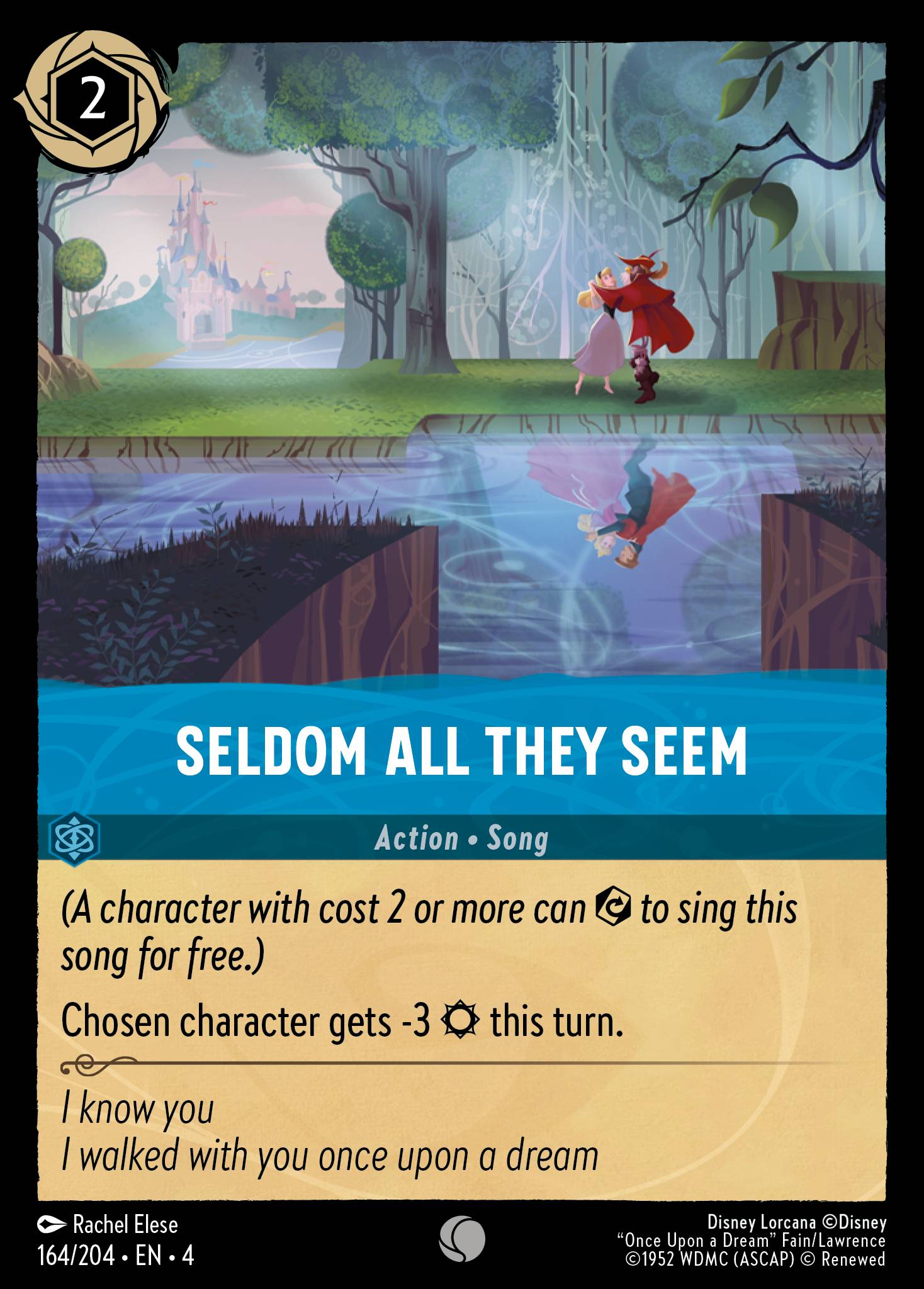 Seldom All They Seem Disney Lorcana card