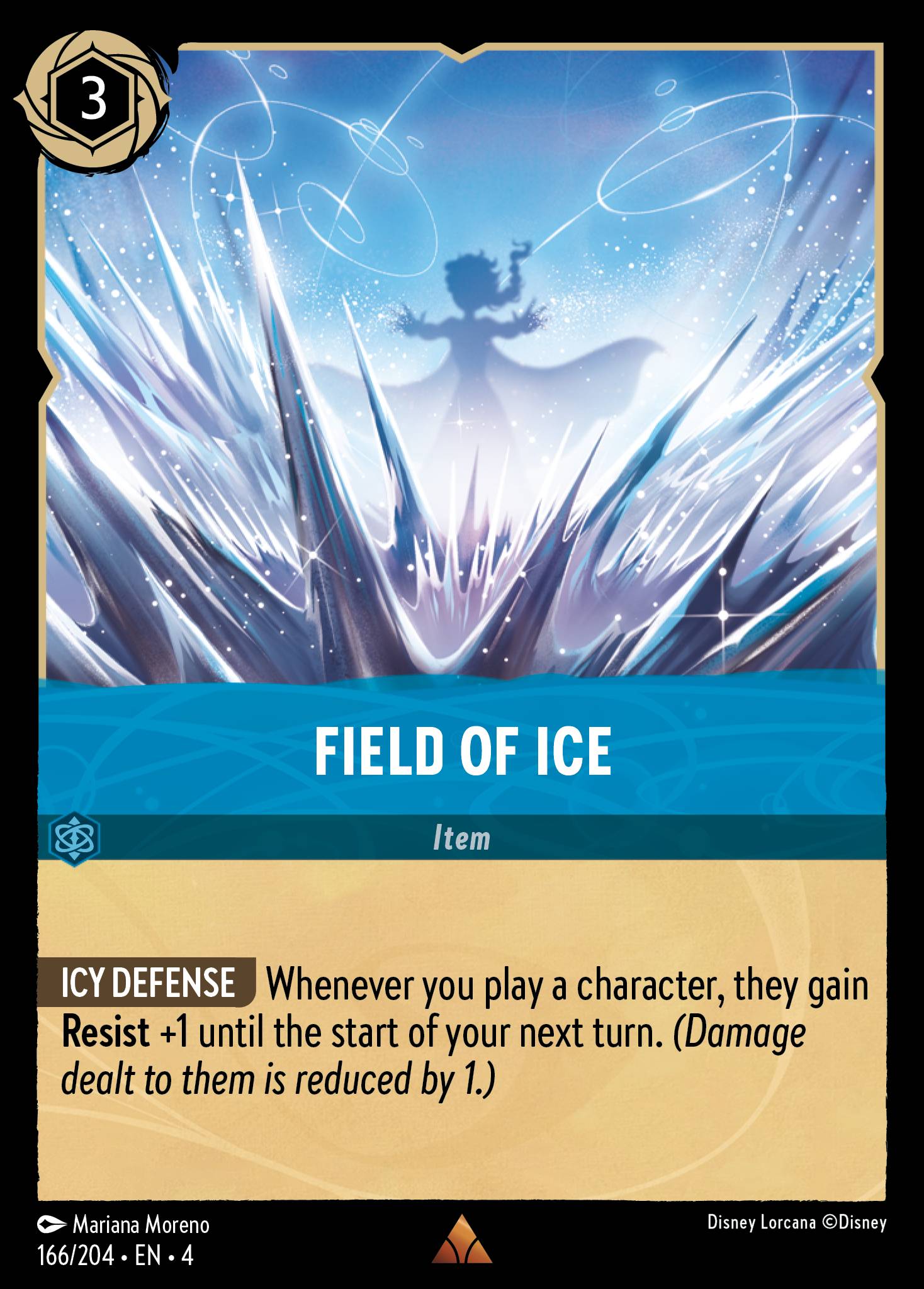 Field of Ice Disney Lorcana card
