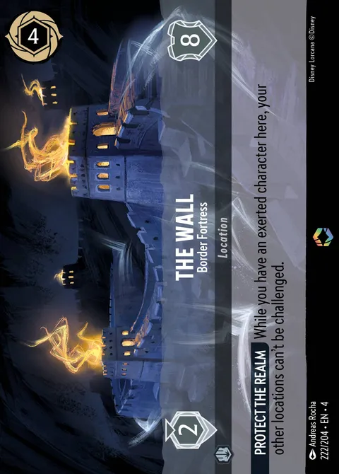 The Wall — Border Fortress Disney Lorcana card