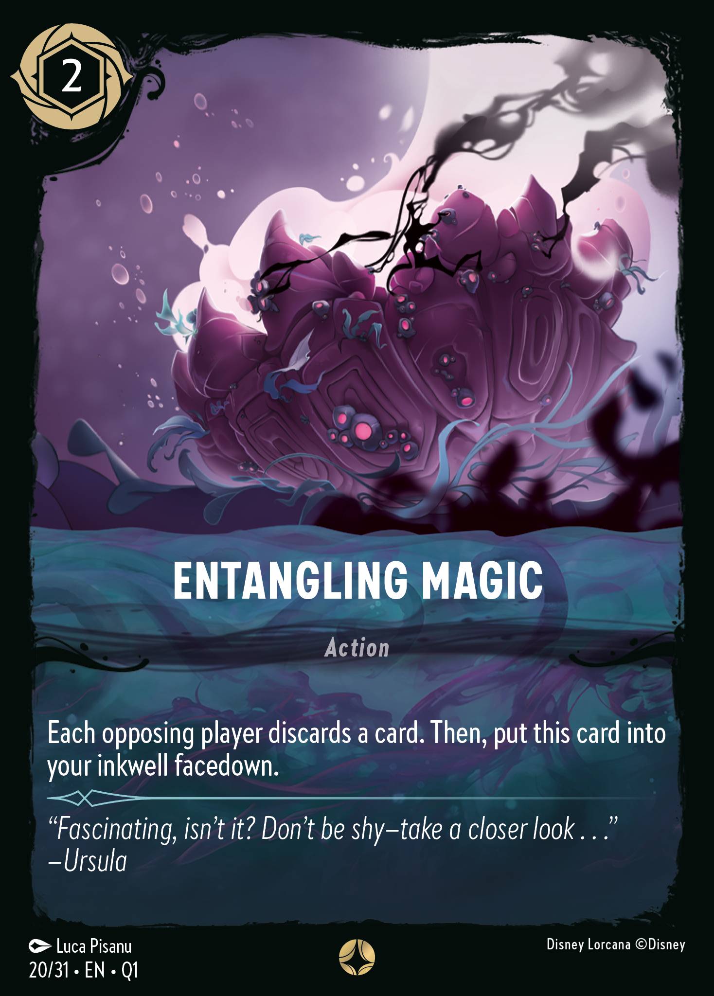 Entangling Magic Disney Lorcana card