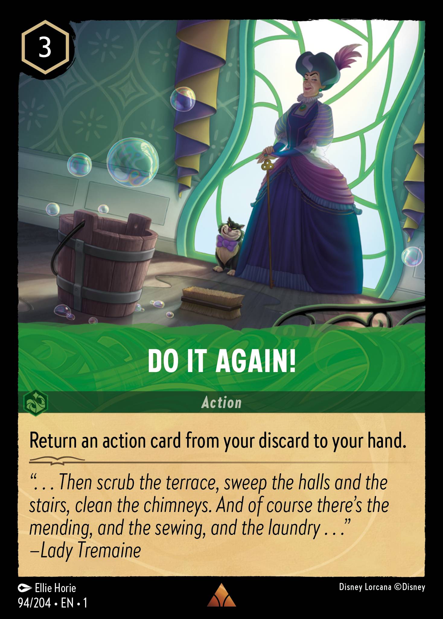 Do It Again! Disney Lorcana card