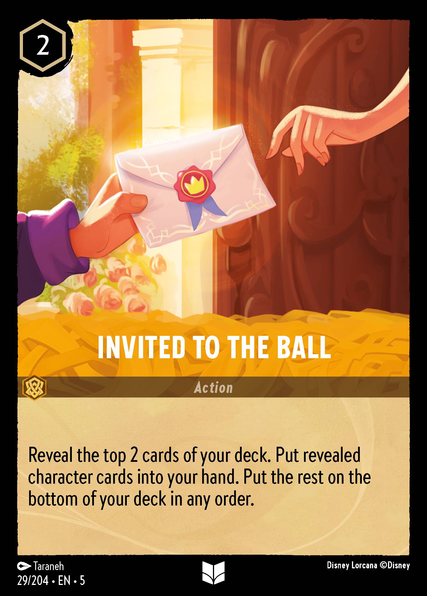 Invited to the Ball Disney Lorcana card