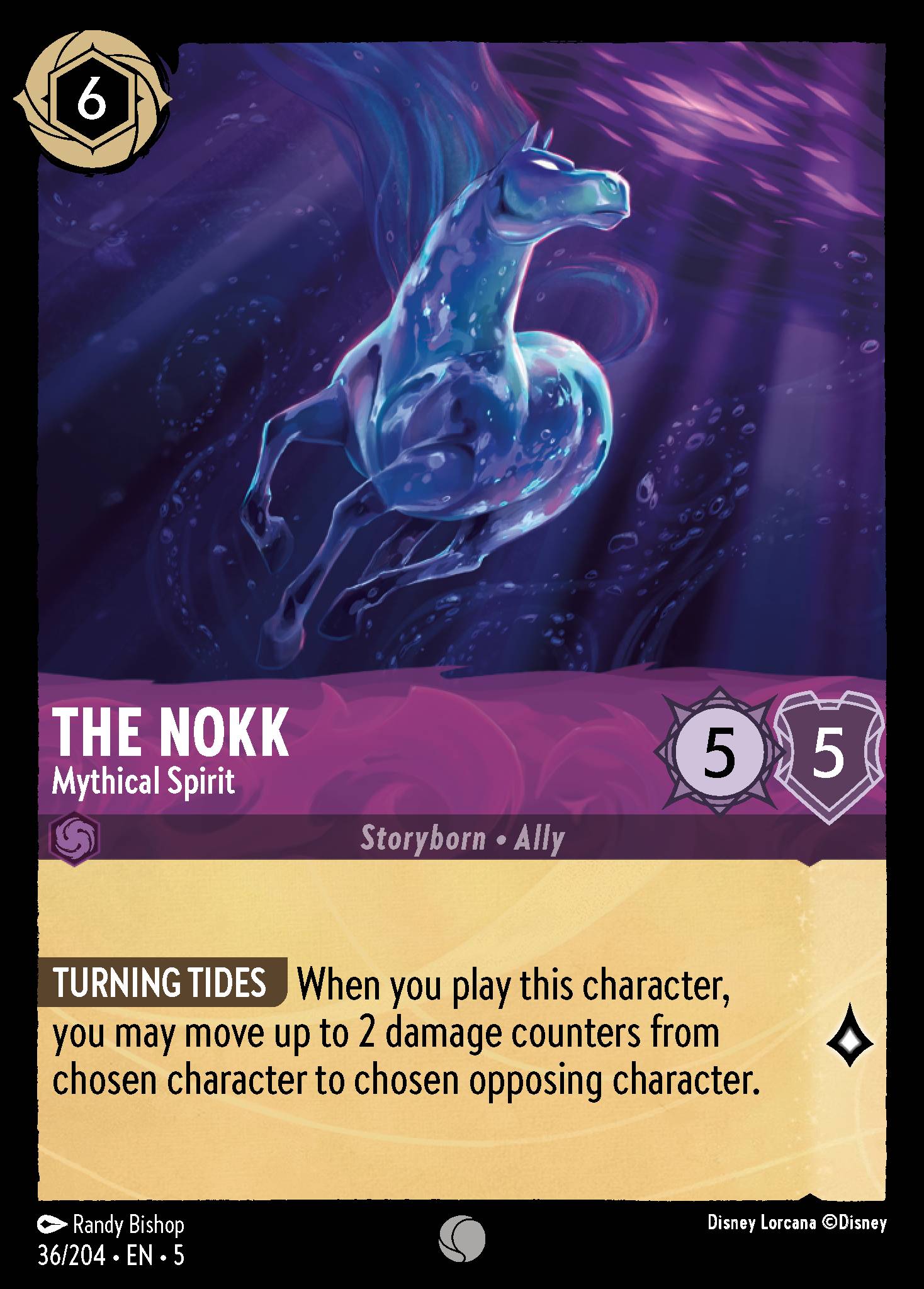 The Nokk — Mythical Spirit Disney Lorcana card
