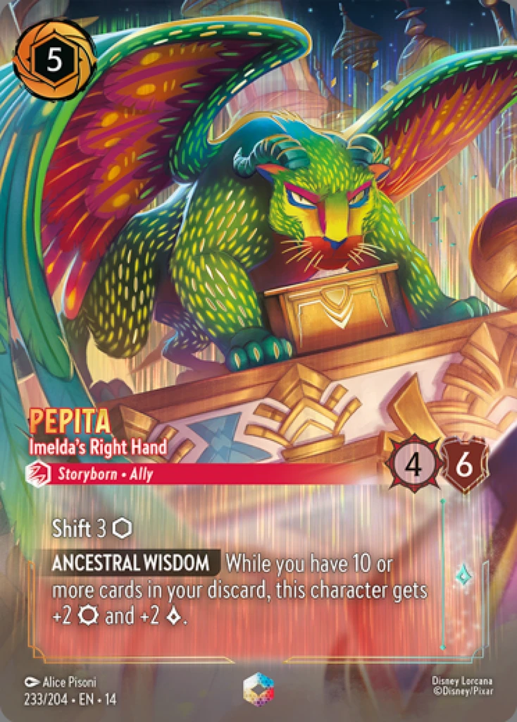Pepita — Imelda's Right Hand Disney Lorcana card