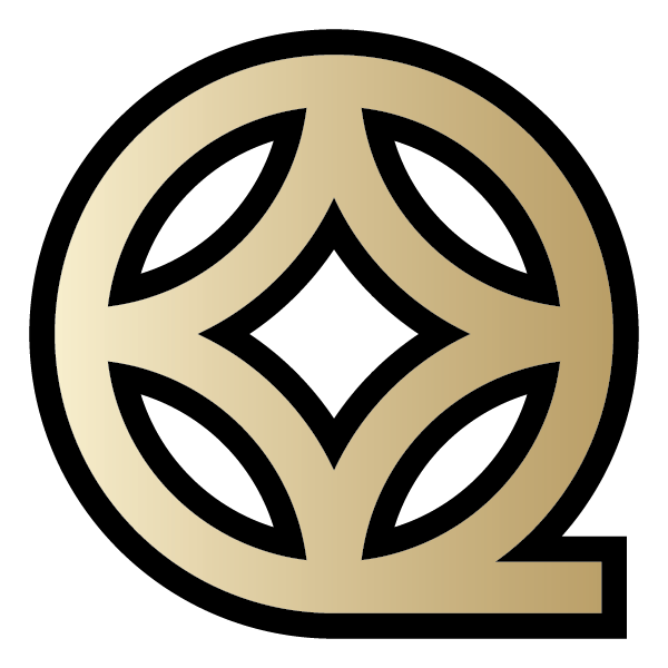 Film Promo Gold Outline