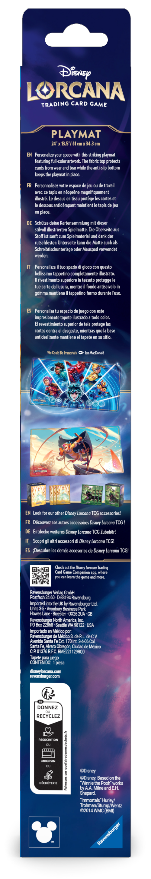 Package Baymax Back Variant — Playmat