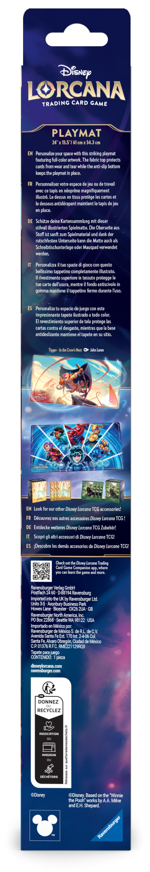Package Tigger Back Variant — Playmat