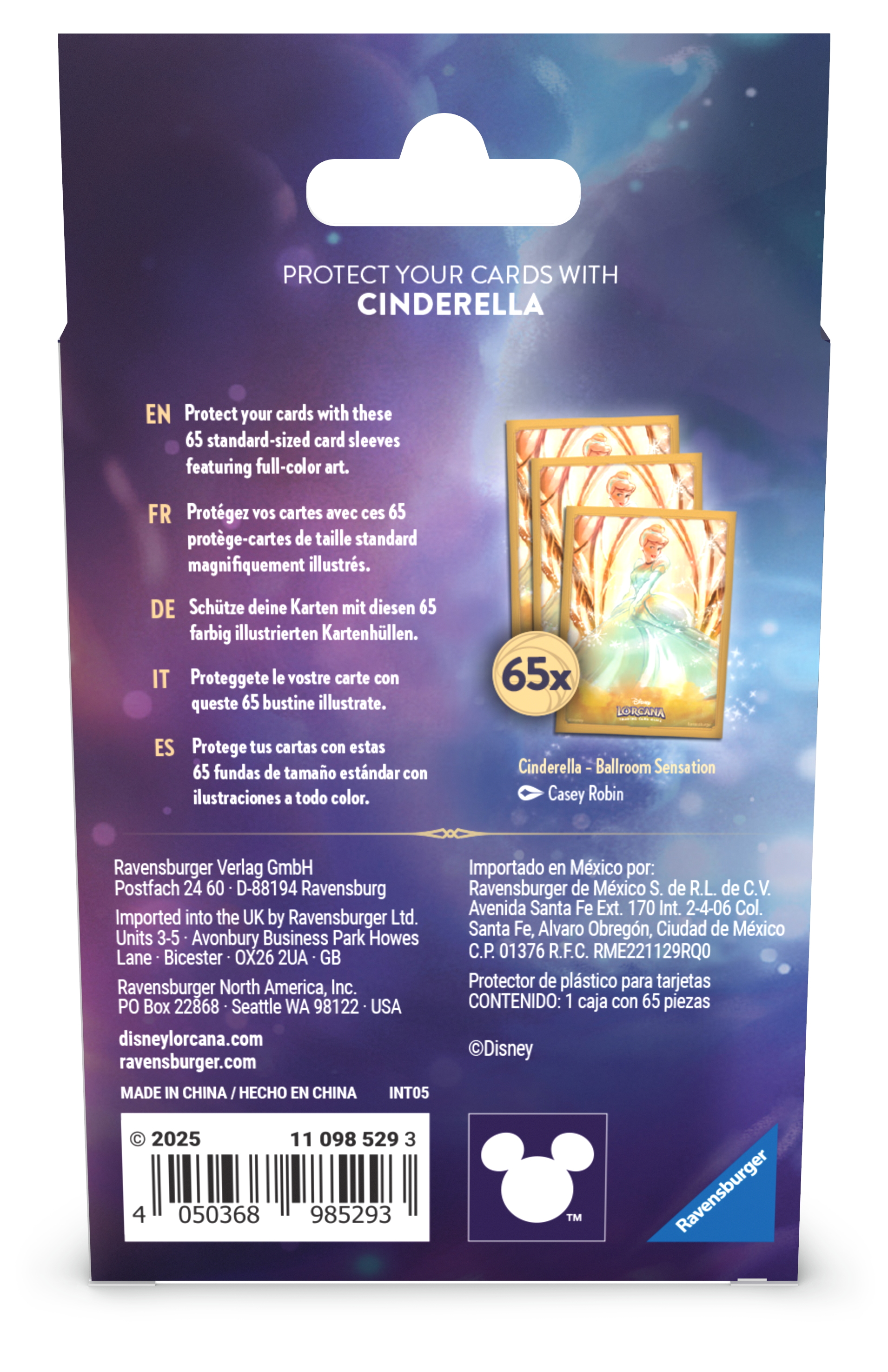 Cinderella Variant — Card Sleeves