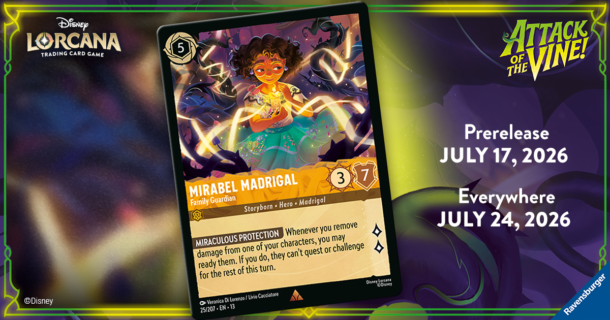 Marketing Card — Pre-Release Mirabel — Social Media