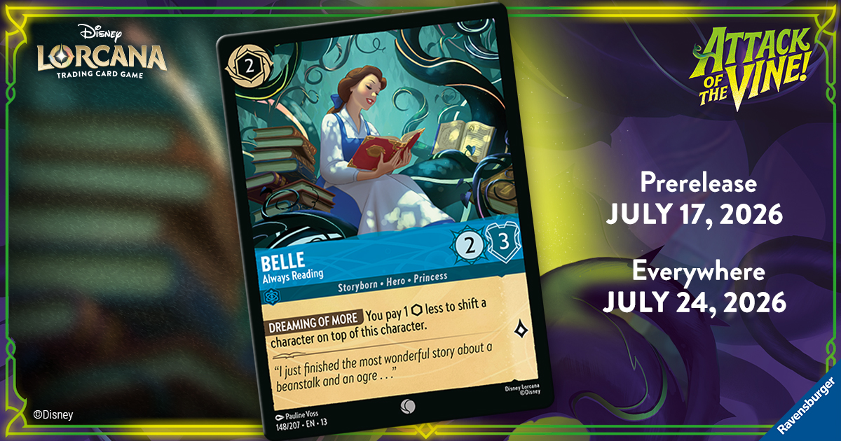 Marketing Card — Pre-Release Belle — Social Media