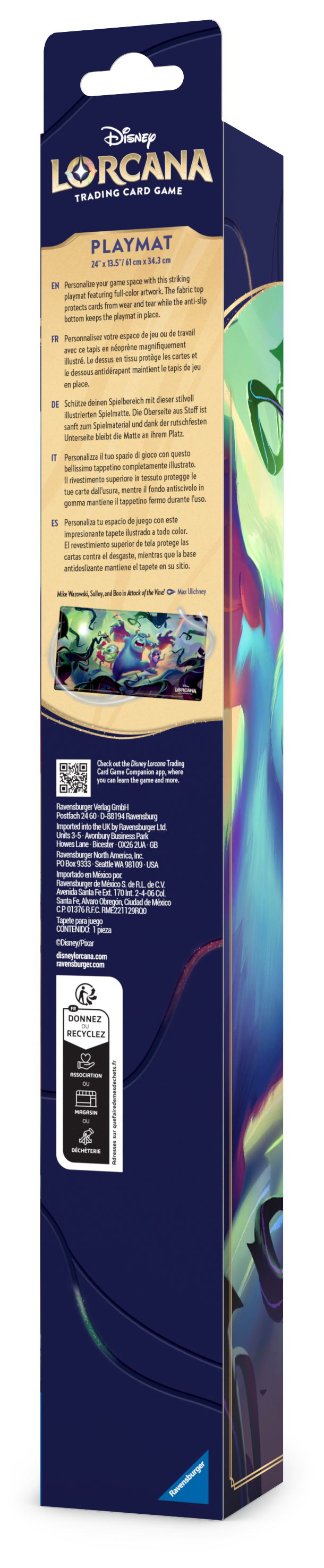 Package Retail A Back Angled Attack of the Vine — Playmat