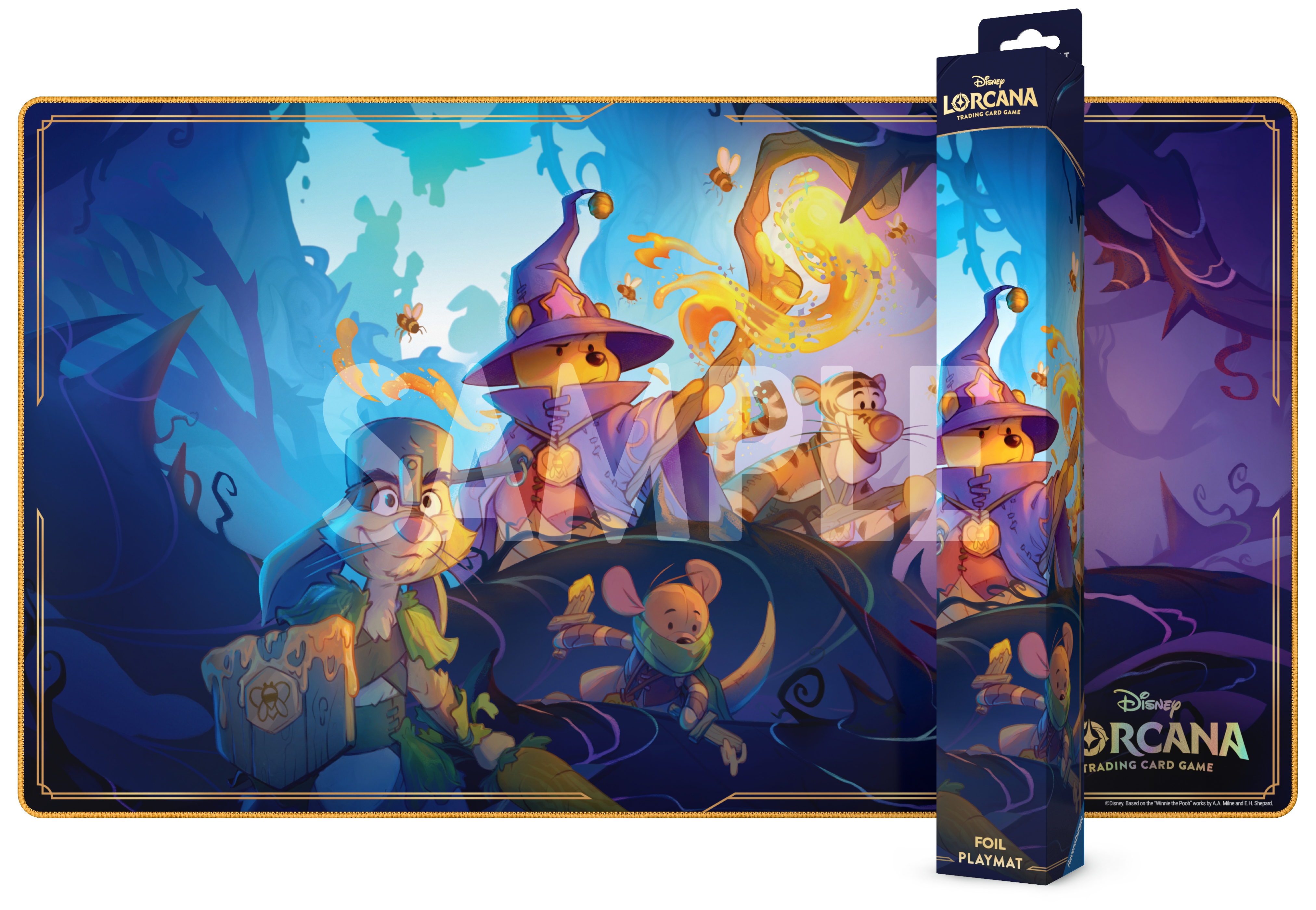 DIS Wizard Pooh with Edge — Playmat