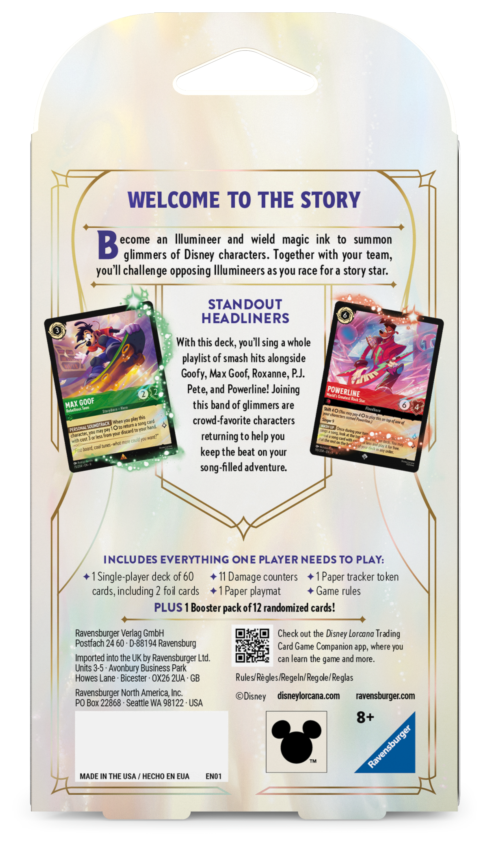 Starter Deck — Box Powerline Max Back