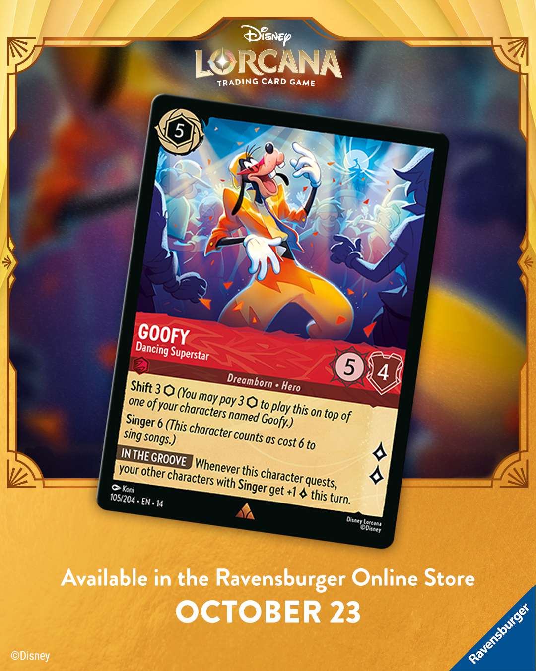 Marketing Cards — Pre-Release ROS Goofy — Social Media