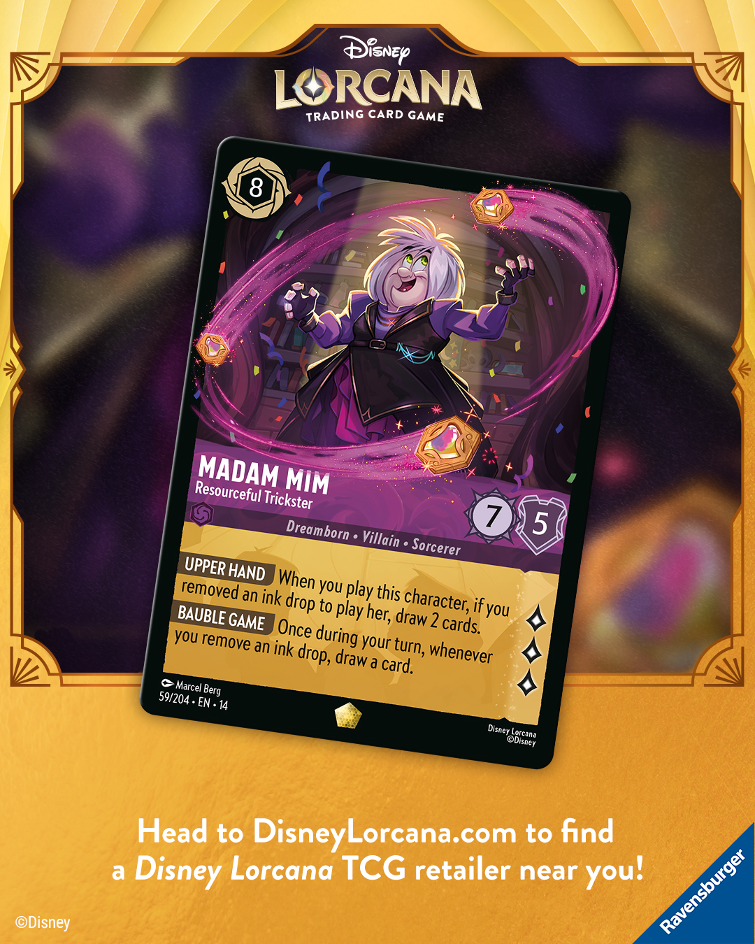 Marketing Cards — Post-Release Find Retailer Madam Mim — Social Media