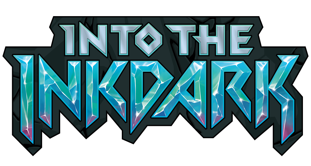 Into the Inkdark — Logo Backer 4C